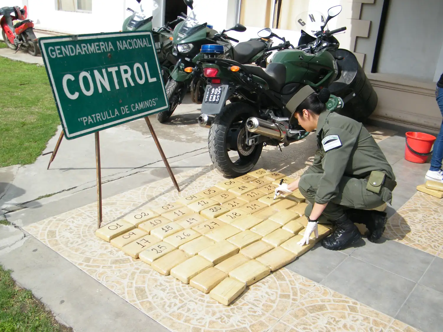Gendarmería incautó 432 kilos de drogas