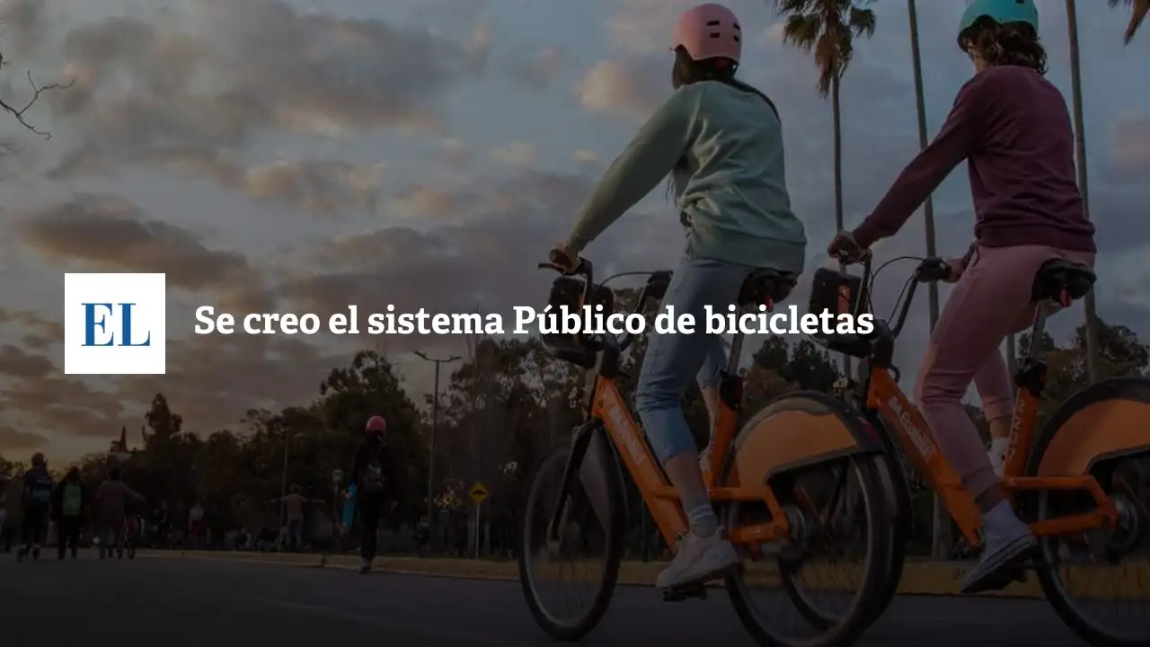 Se creó el sistema público de bicicletas en la ciudad de Santa Fe