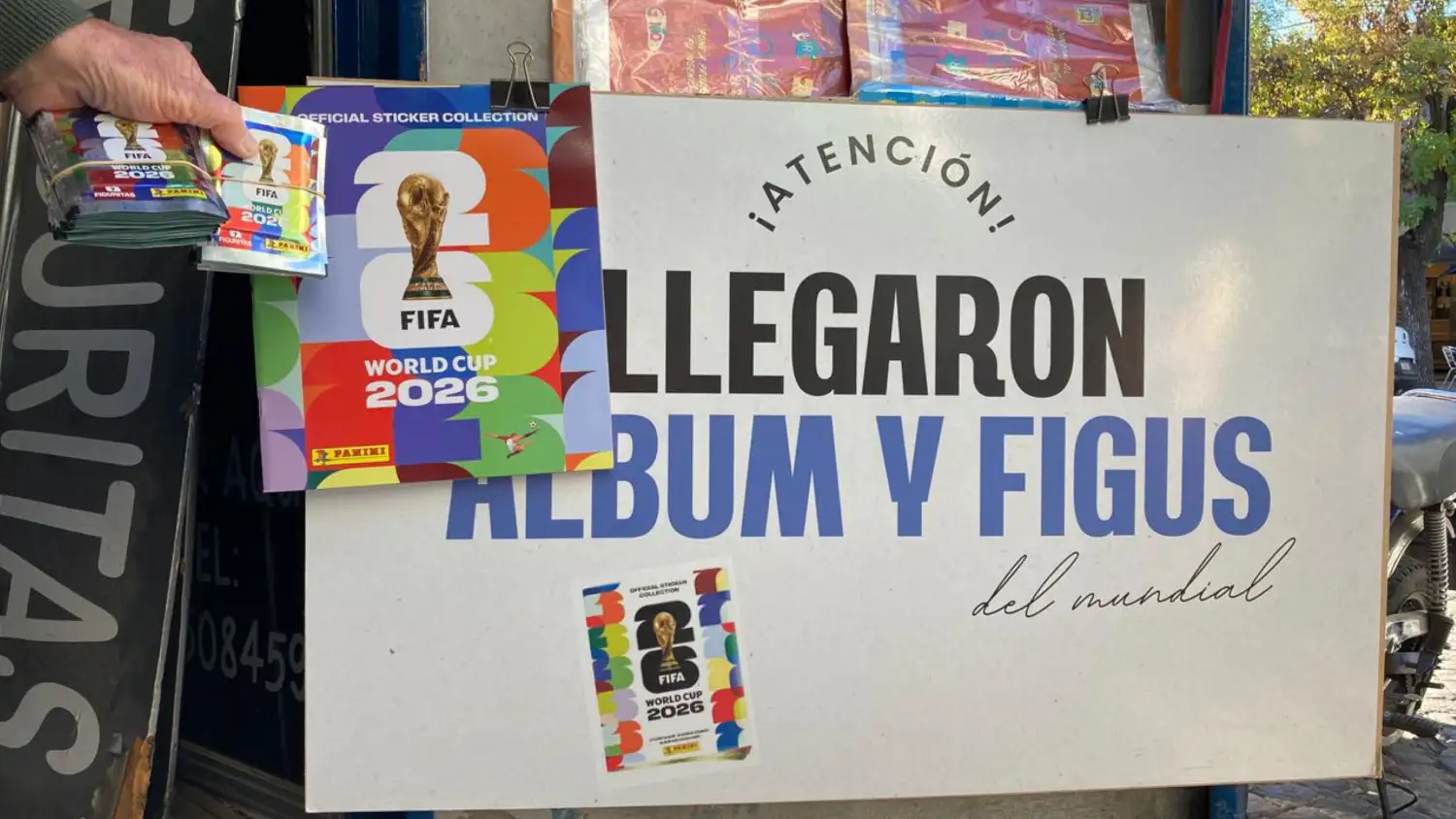 Álbum de figuritas Mundial 2026