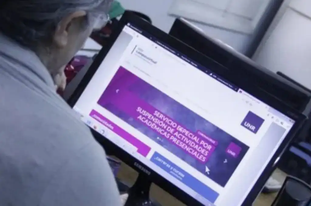 Unos 45 mil alumnos estudian de modo virtual en la UNR
