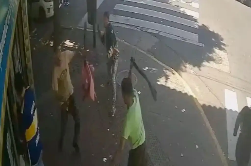 Violento enfrentamiento