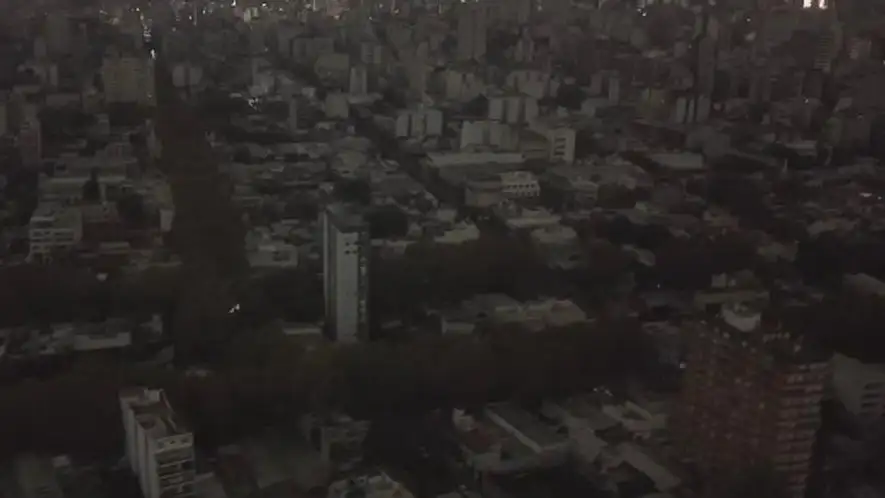 El apagón afectó a miles de usuarios.