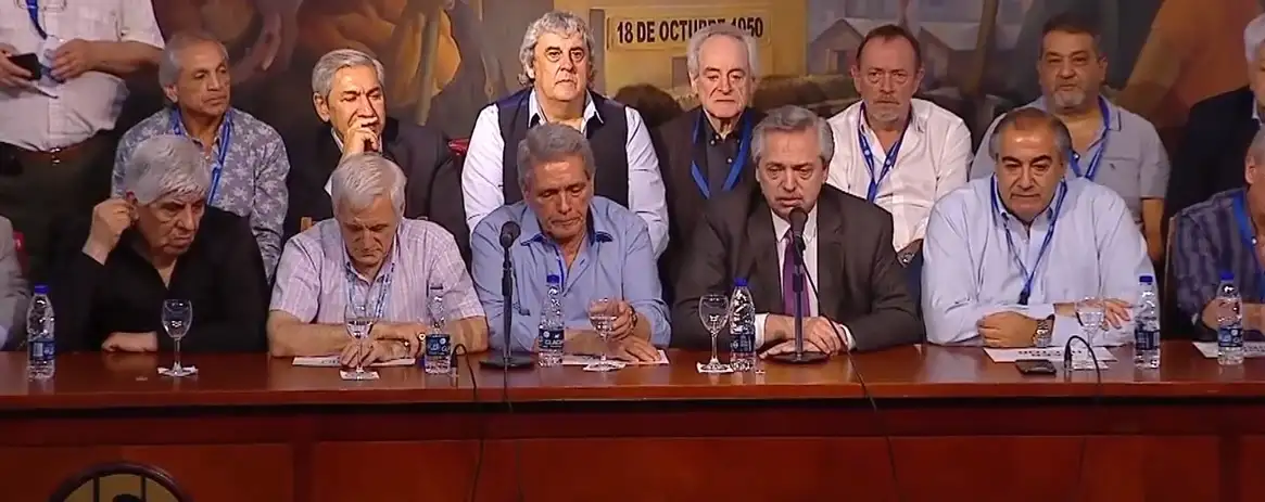 Alberto Fernández: “El movimiento obrero será parte del gobierno”