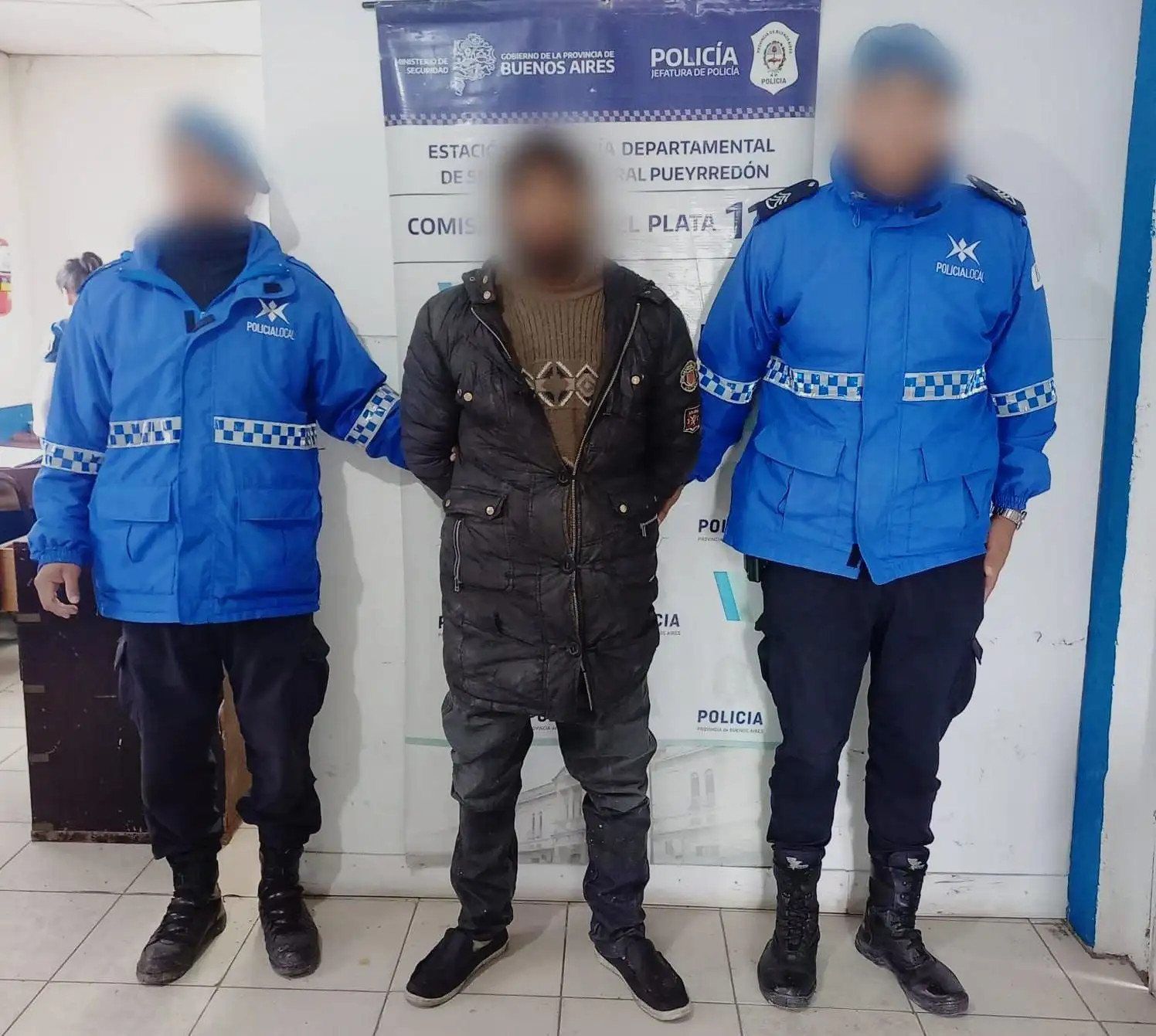 Ocurrió en el barrio Hipódromo, un día después de que se hiciera efectiva la perimetral.
