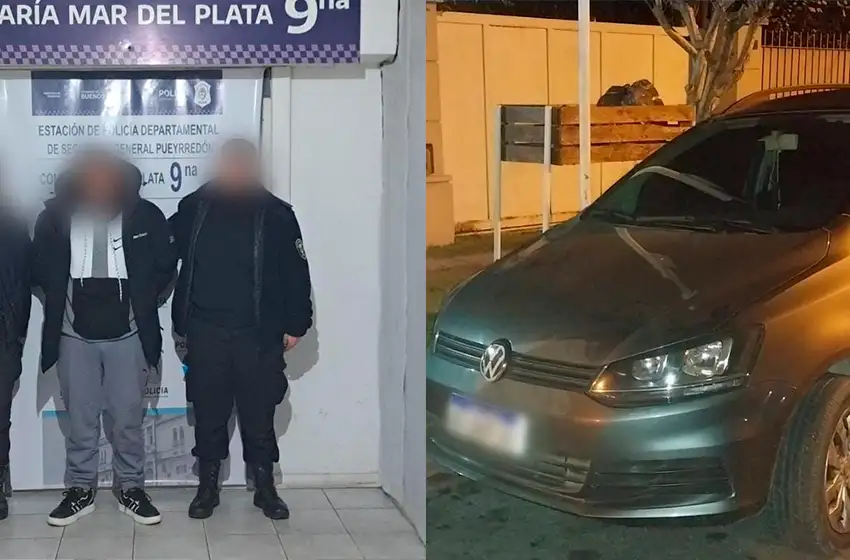 Manejaba con un auto robado en La Matanza