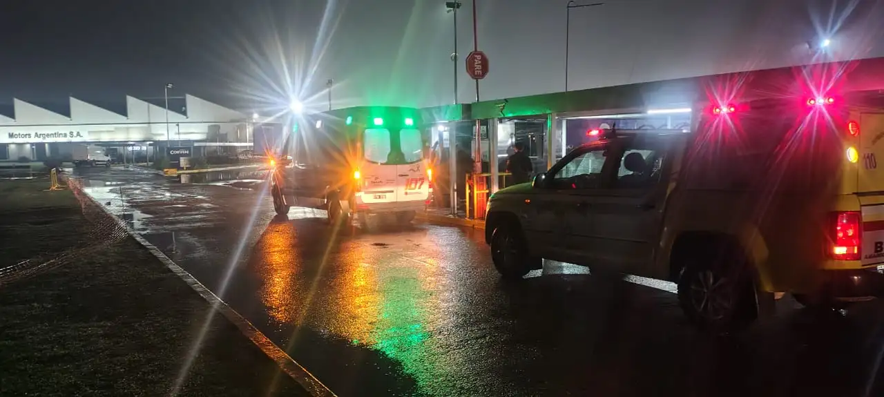 Accidente ruta 8