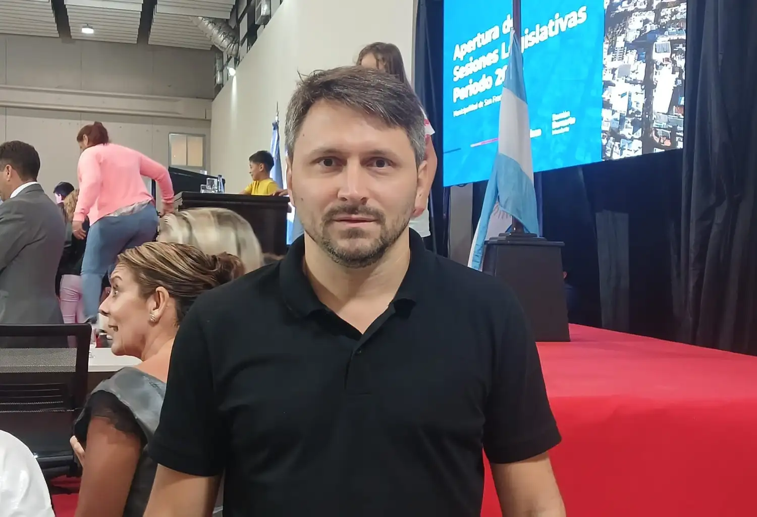 Marco Puricelli, edil de Juntos por el Cambio.