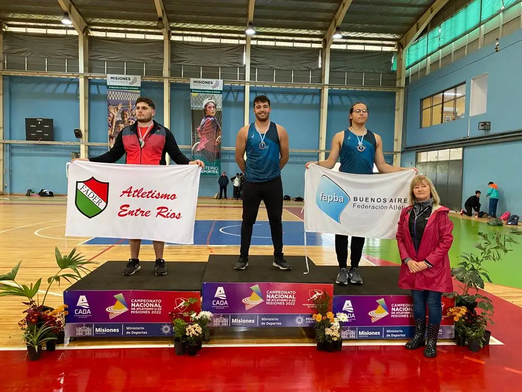 Podios marplatenses en el Nacional U23