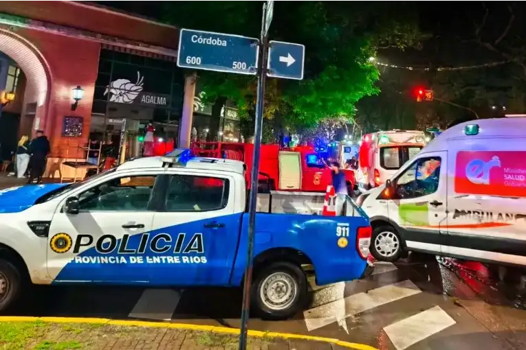 Momentos de tensión en Paraná.