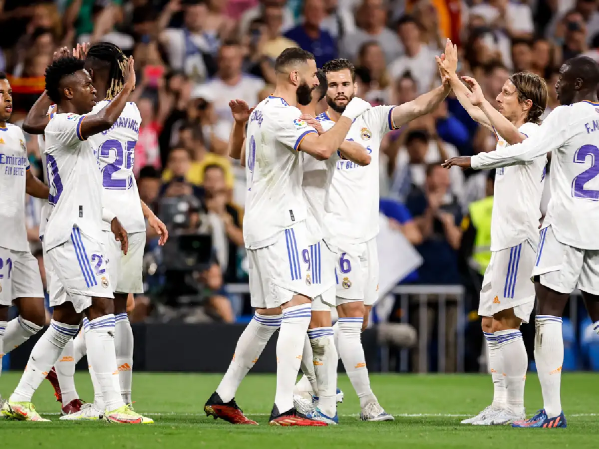 Real Madrid le metió seis goles al Levante