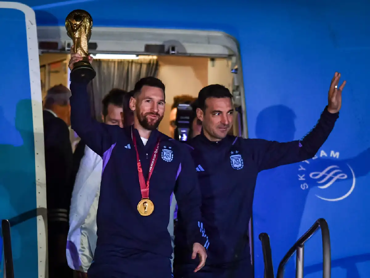 La Selección y la Copa del Mundo ya están en la Argentina 