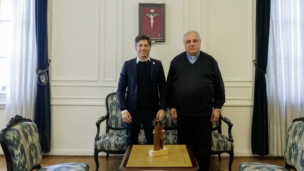 Kicillof pidió a Nación que declare feriado por la misa del Papa en Luján