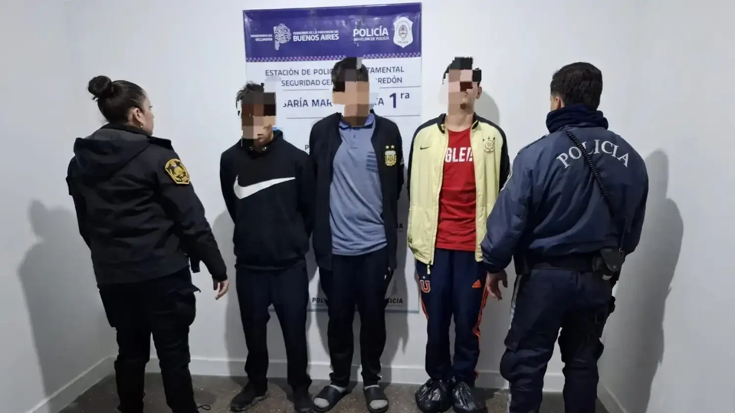 Pelea en la peatonal San Martín: cuatro jóvenes aprehendidos