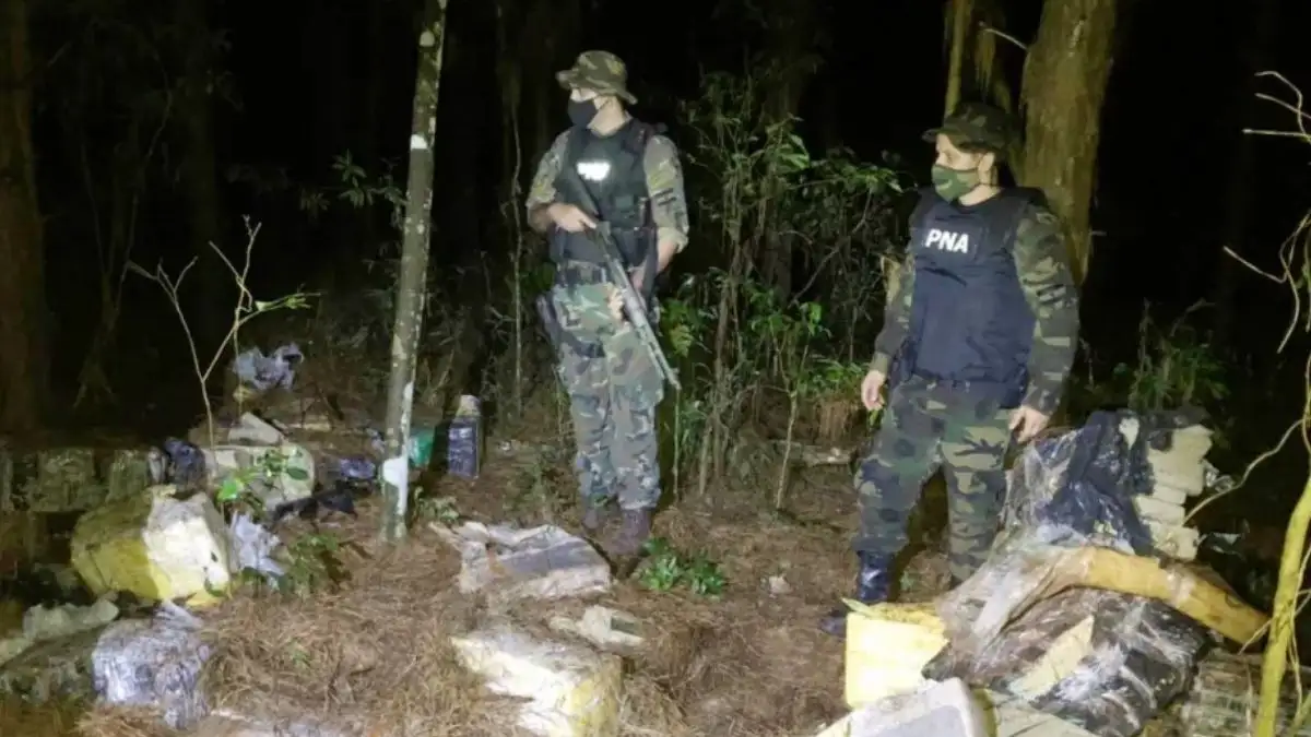 Prefectura decomisó casi cuatro toneladas de marihuana