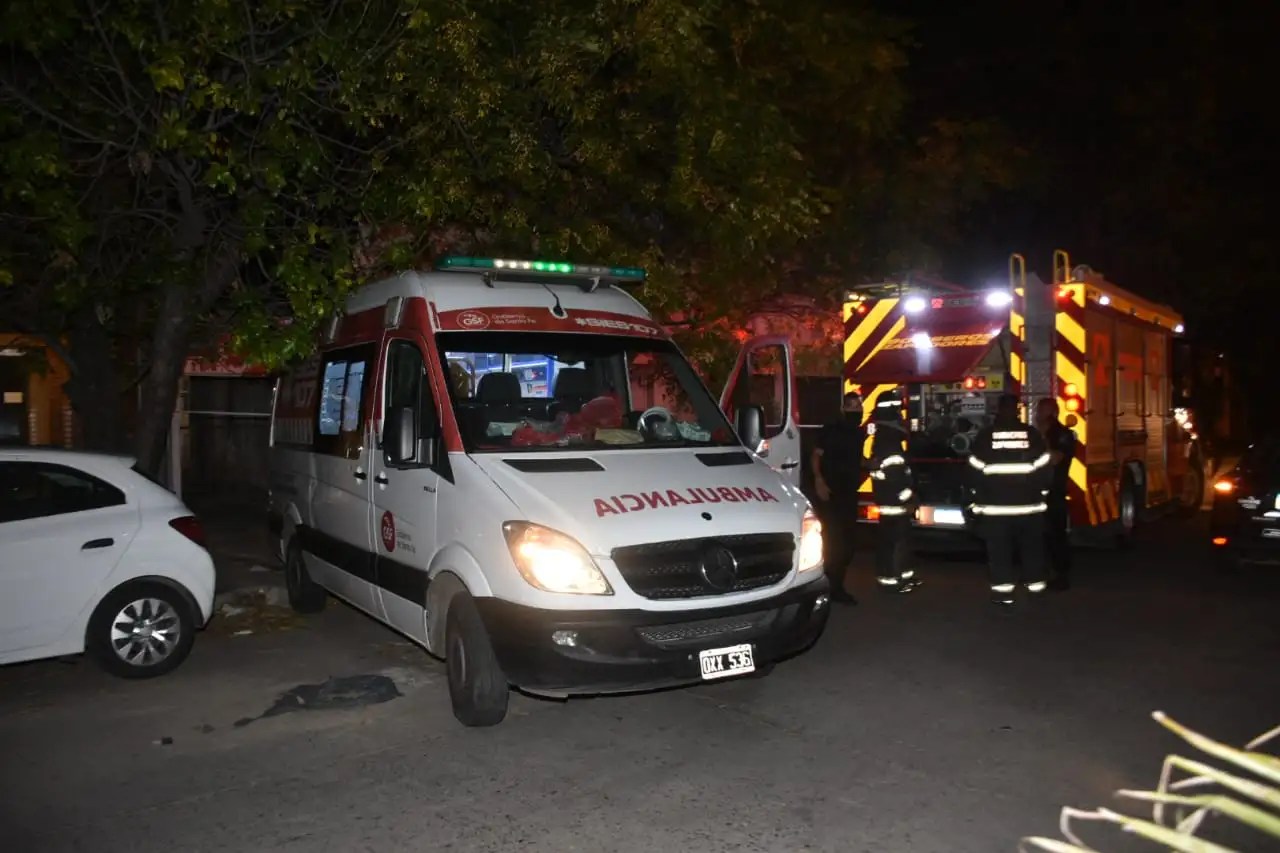 Falleció una persona tras el incendio de su vivienda
