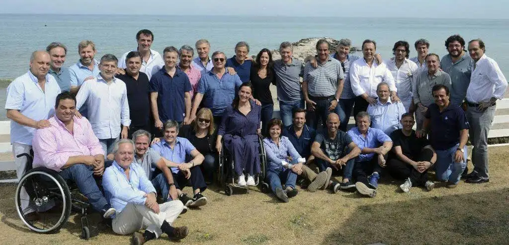 Macri cierra el encuentro con su gabinete en Chapadmalal