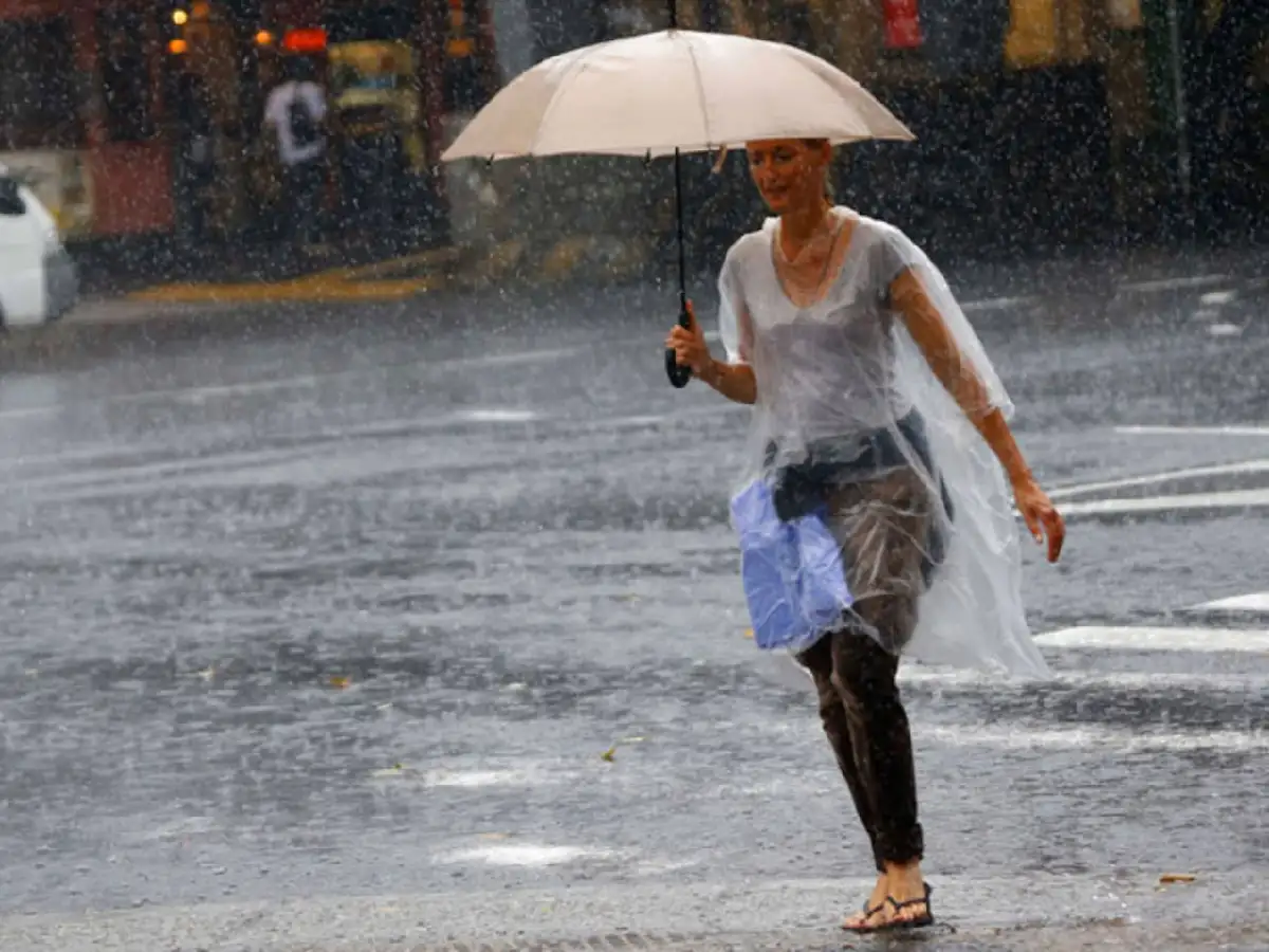 Alerta por tormentas fuertes para el centro del país