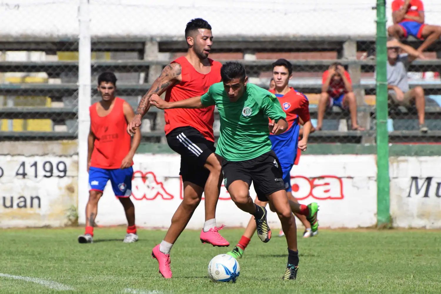 Kimberley tuvo un buen amistoso ante Cadetes