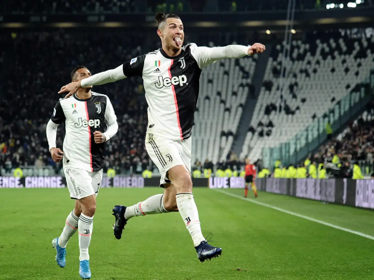 Juventus ganó con un doblete de Cristiano