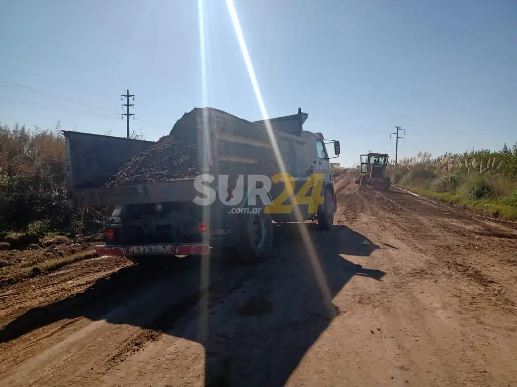 Vialidad Provincial comenzó con el arreglo del Camino de Circunvalación