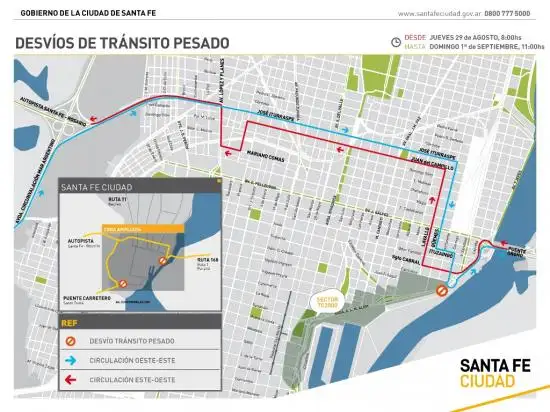 Comienza a cerrarse el circuito callejero Santa Fe Ciudad