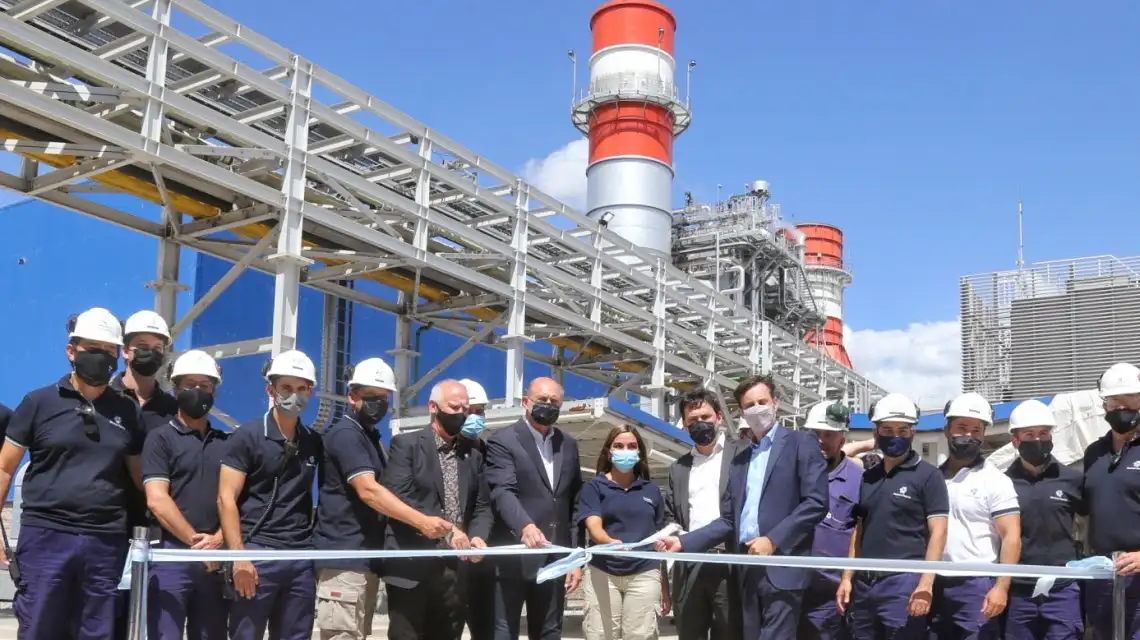 Se inauguró la Central Térmica de Congestión Puerto San Lorenzo