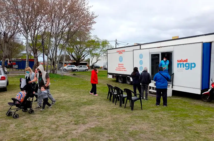 El dispositivo Salud en tu barrio se traslada a San Patricio