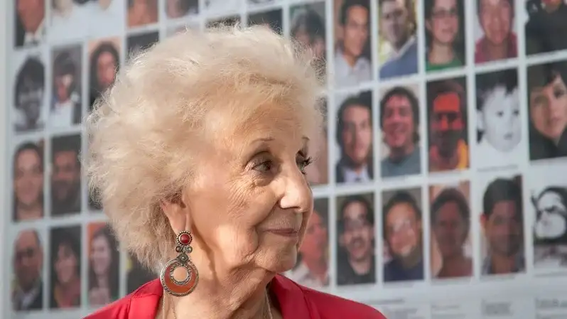 La titular de Abuelas de Plaza de Mayo, Estela de Carlotto