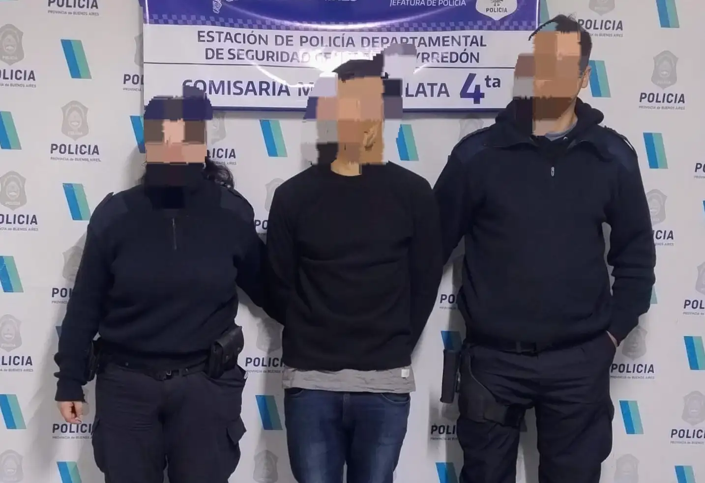El sujeto fue denunciado por un vecino y lo atraparon antes de cometer su robo,