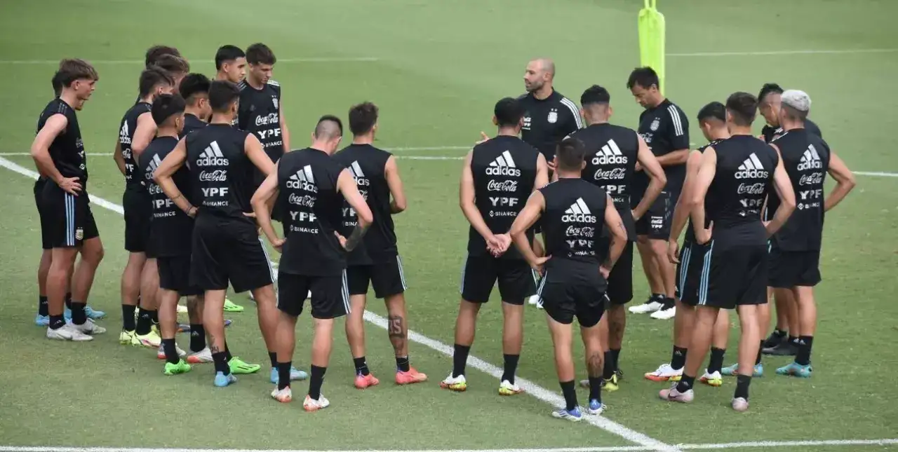 El Sub 20 de Mascherano se pone a punto para el Sudamericano