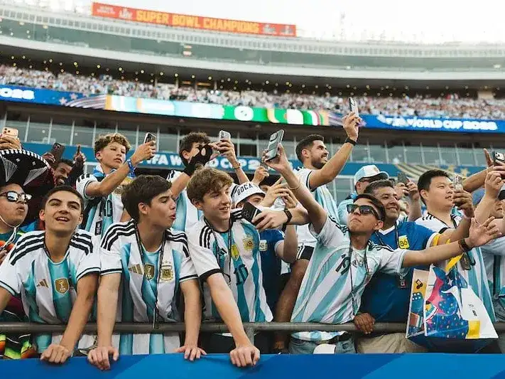 El furor por ver a la Selección Argentina.