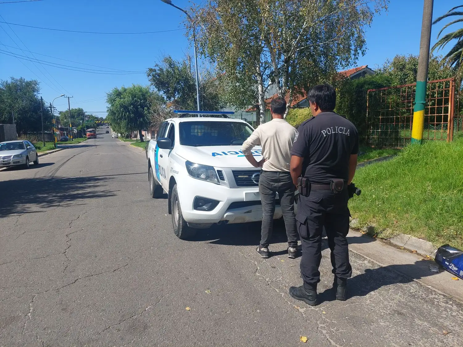 El hombre fue detectado en el barrio Termas Huinco y el rodado había sido hurtado el 7 de febrero.