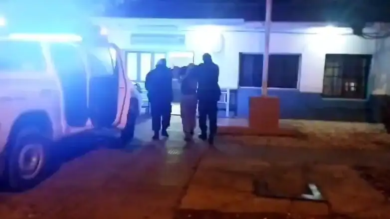 El aprehendido fue trasladado a sede judicial.