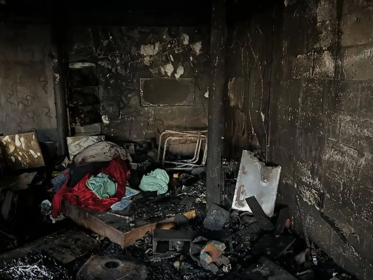 Una familia del barrio Progreso perdió todo en un incendio y pide ayuda para volver a empezar