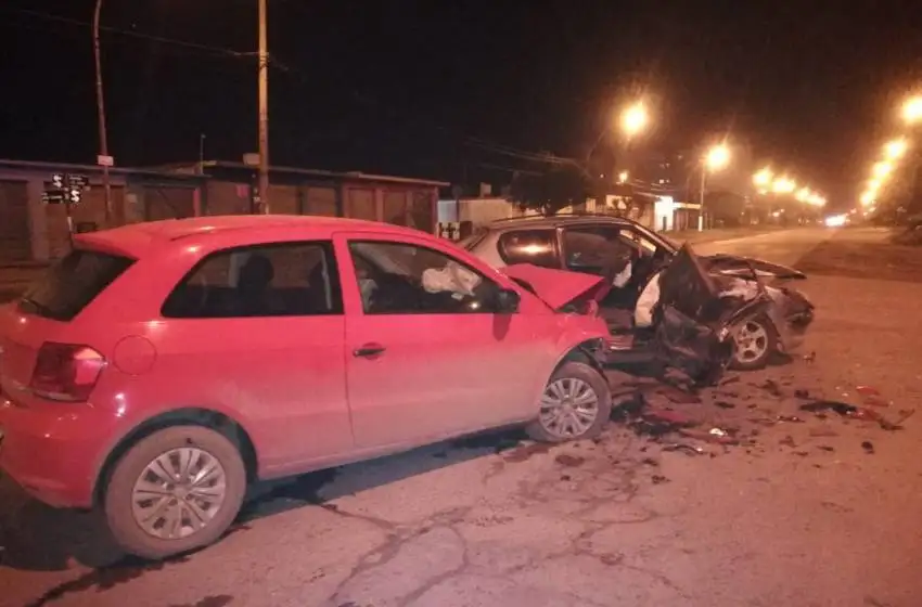 Fuerte choque en Juan B. Justo: un hombre hospitalizado