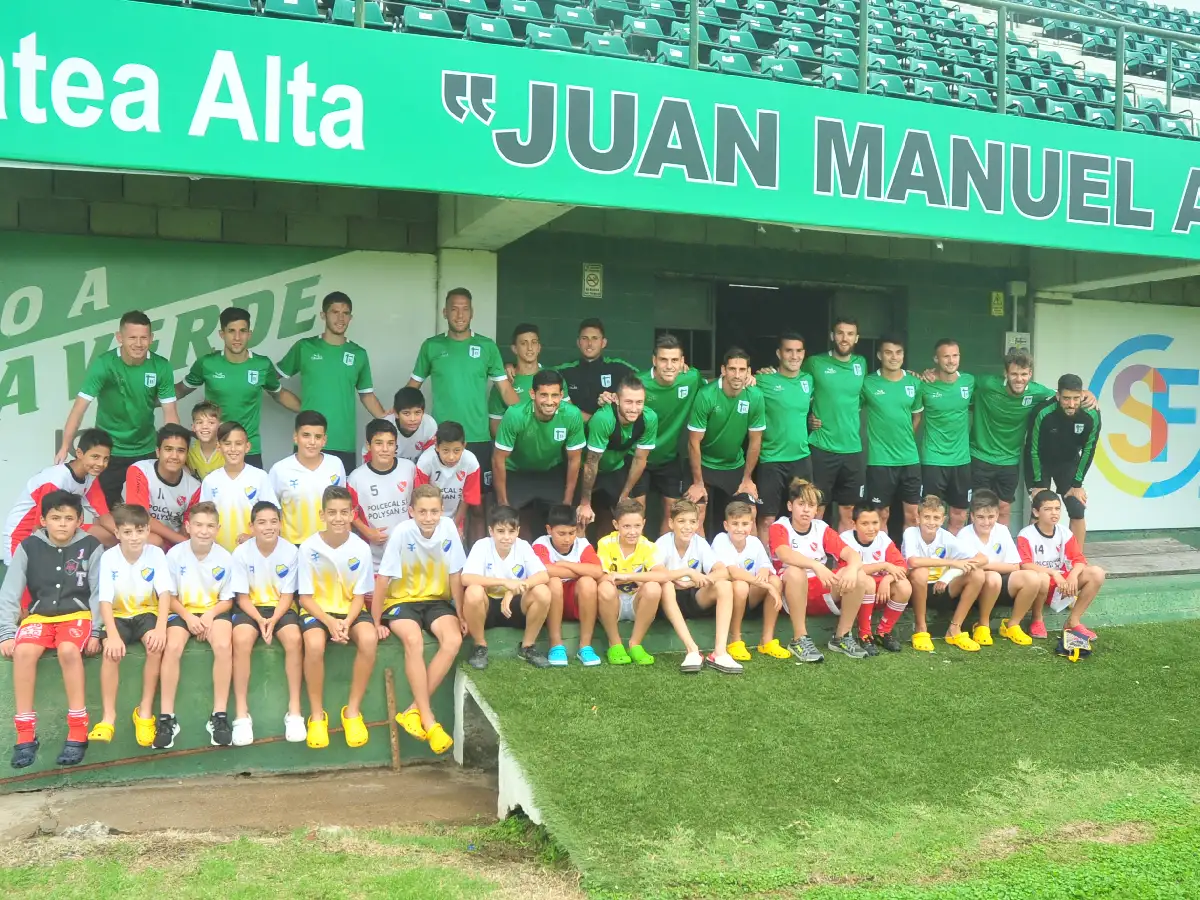 Equipos del Nacional visitaron al “verde