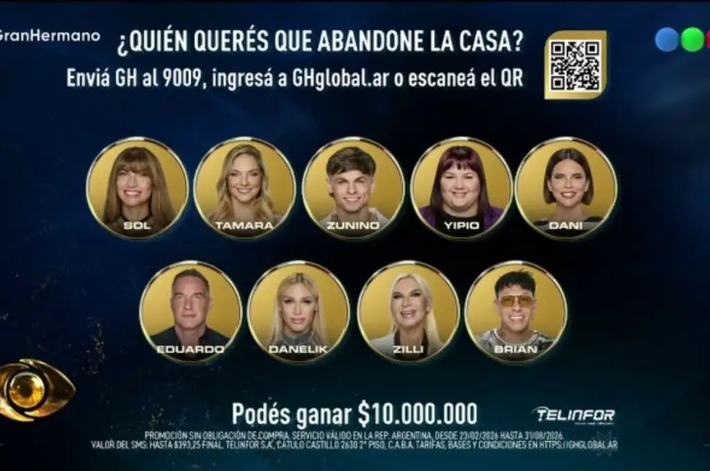 Placa de nominados
