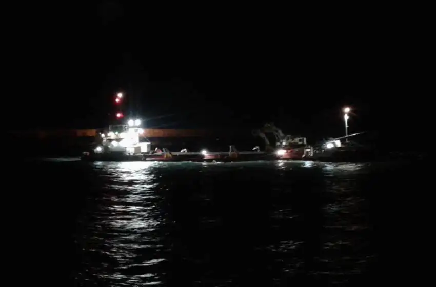 Comenzó la segunda etapa del dragado en el Puerto