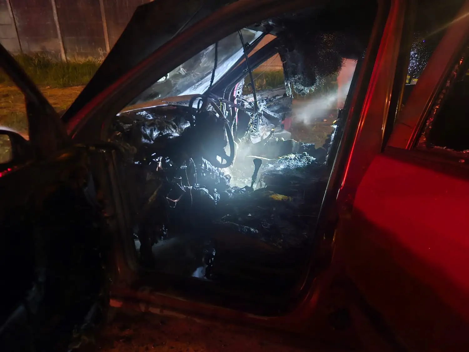 Incendio automóvil
