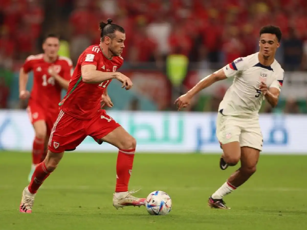 En un partidazo, Estados Unidos y Gales igualaron en su estreno