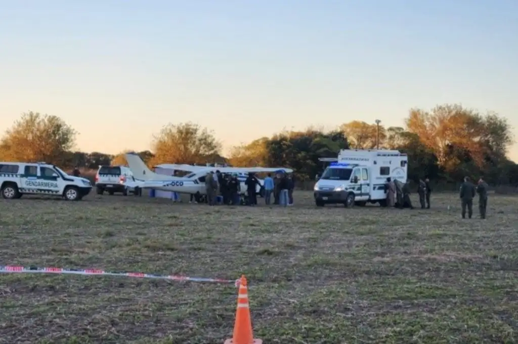 Avioneta con droga en Villa Eloísa