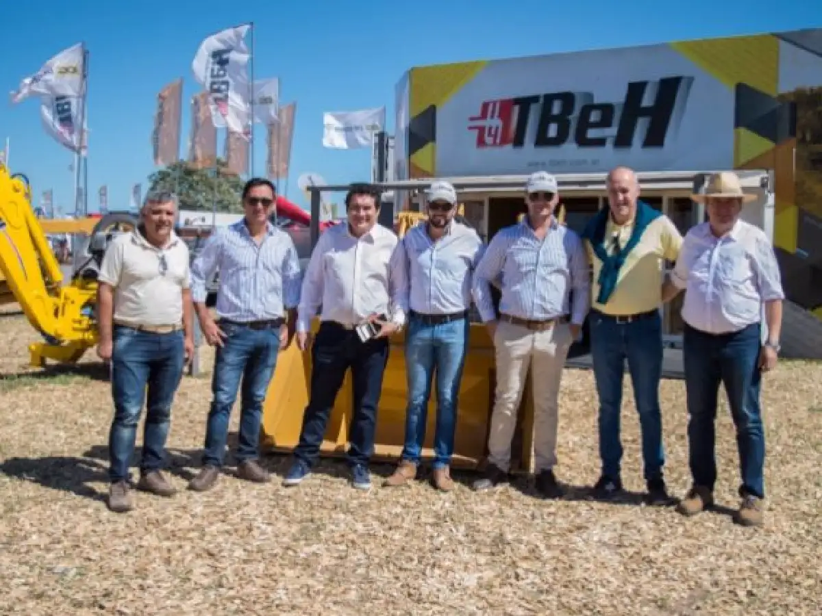 Chiocarello acompañó  a empresas varillenses  en Expoagro 2018 