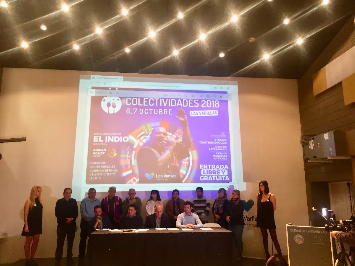 Las colectividades  vuelven a tener su  fiesta en Las Varillas
