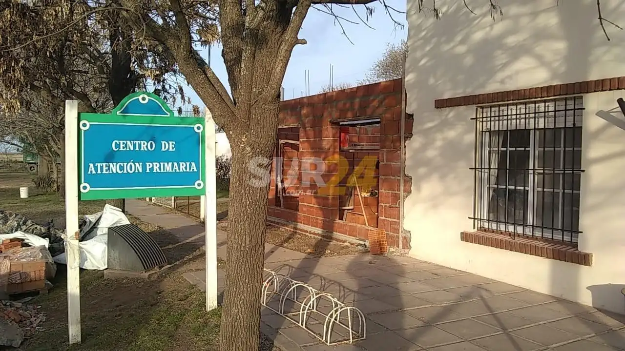Enrico informó avances importantes en la ampliación del Centro de Asistencia Primaria de Maggiolo