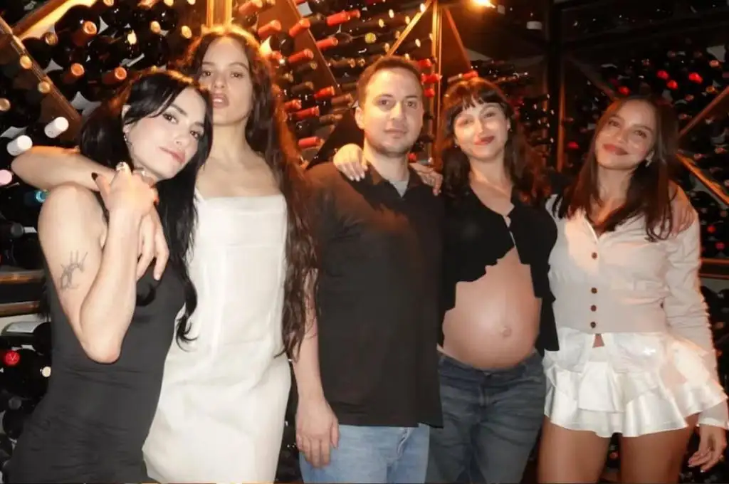 Rosalía visitó Argentina