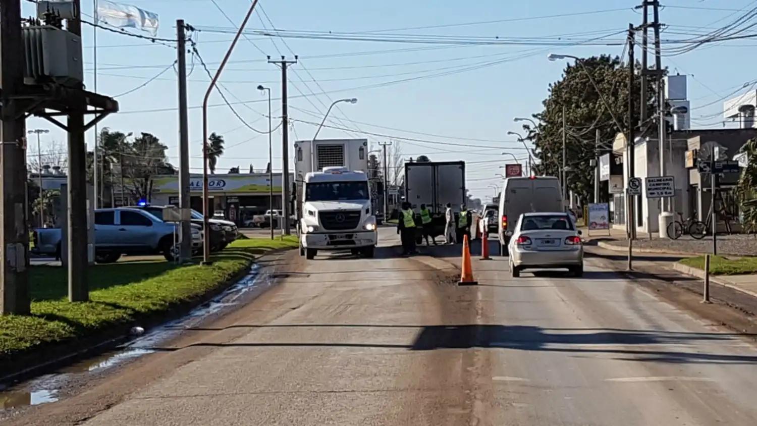 Seguridad Vial controló 215 vehículos en rutas de la Región 3