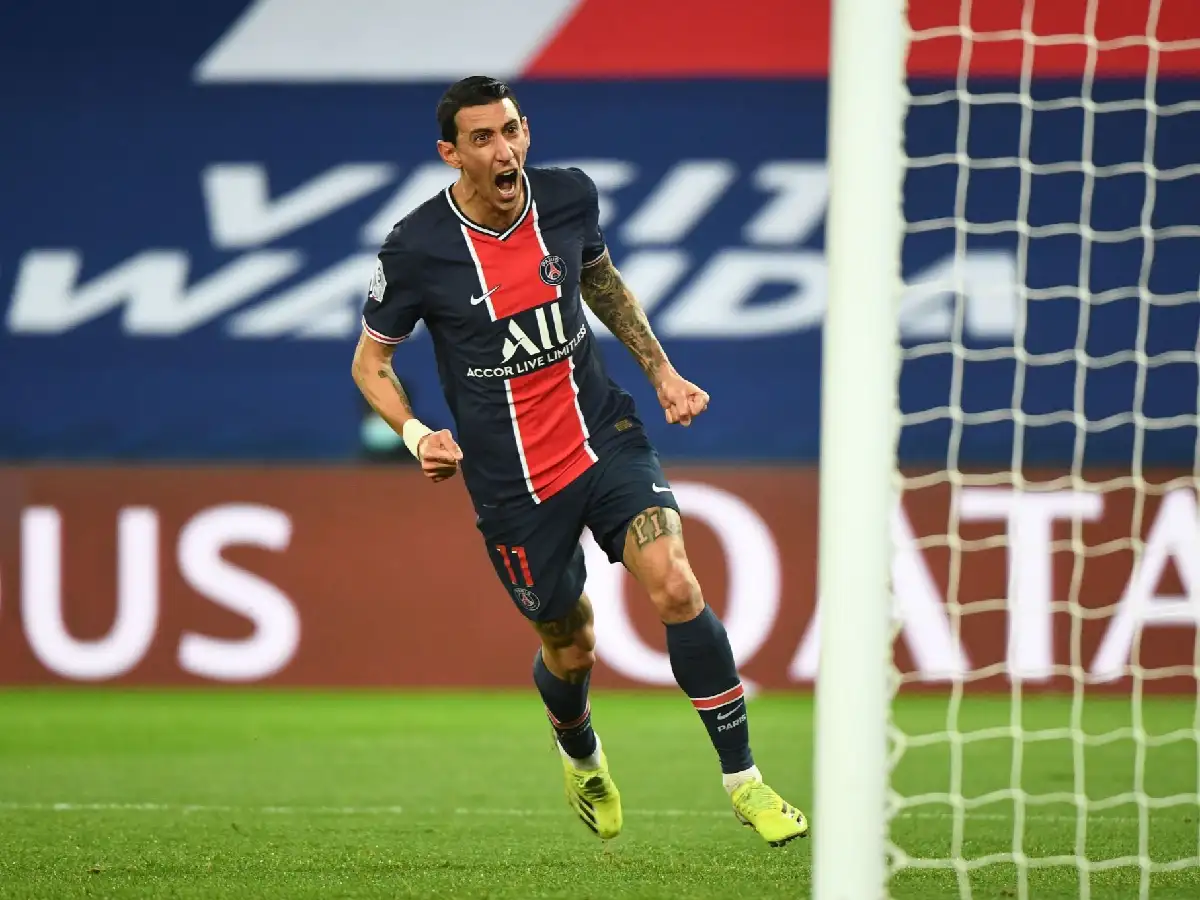 Di María fue figura en la victoria del PSG 