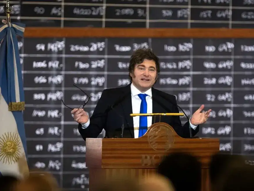 Milei vetó la ley que sancionó el Congreso. Crédito: Xinhua.