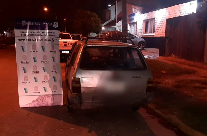 Circulaba en un auto robado hace 6 años en Mendoza