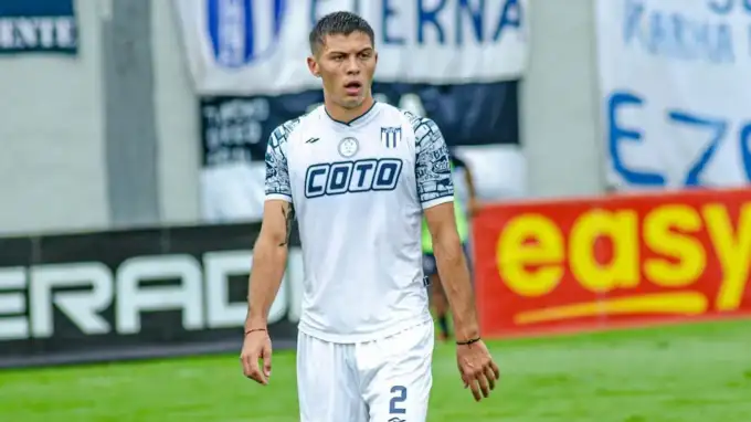 Franco Pardal, jugador de Tristán Suárez